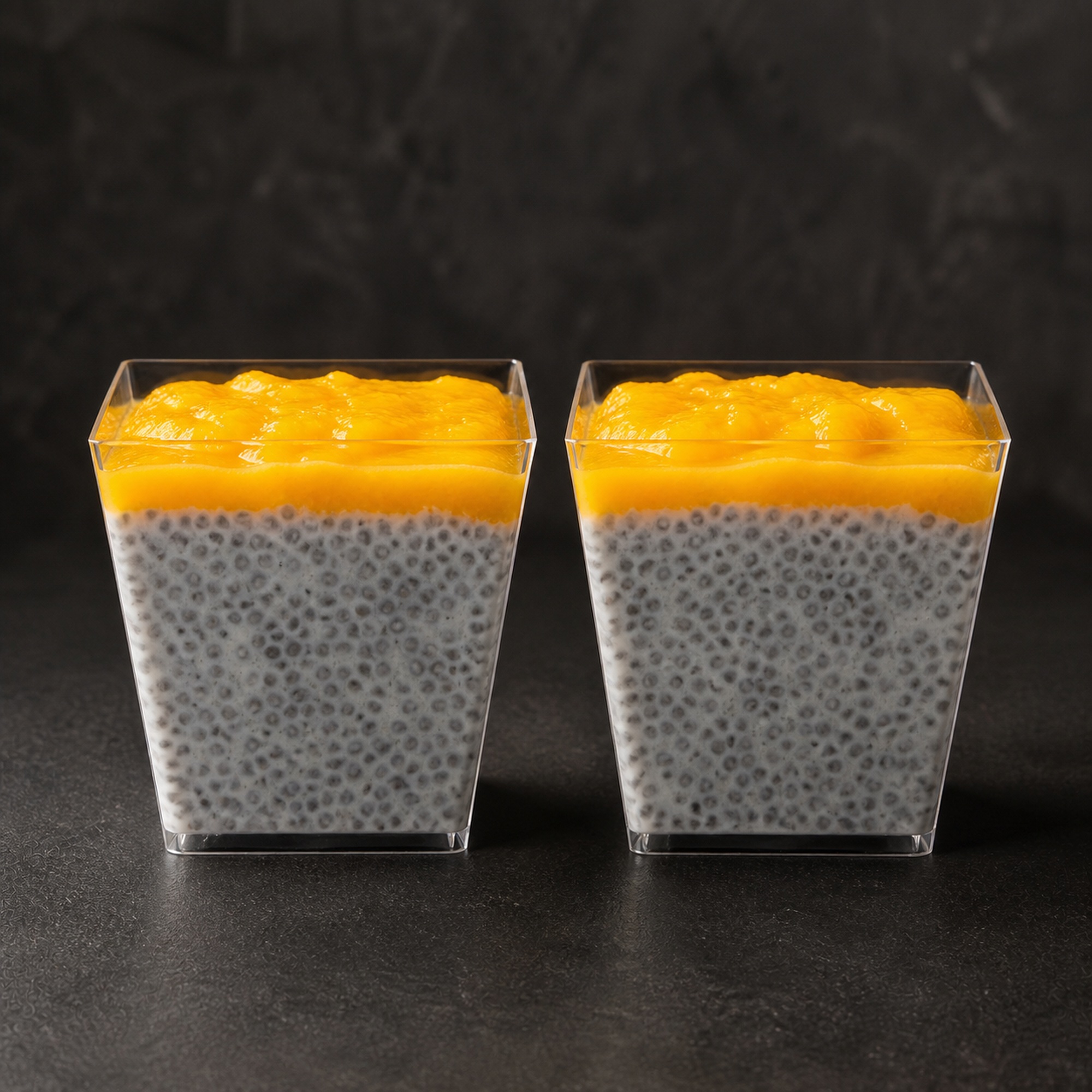 Deser Chia Mango – widok frontowy sesja 1
